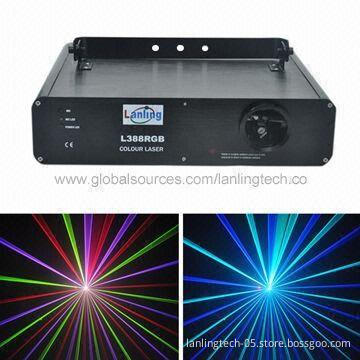 Full Color RGB Laser Light, 350mW Mixed White Laser